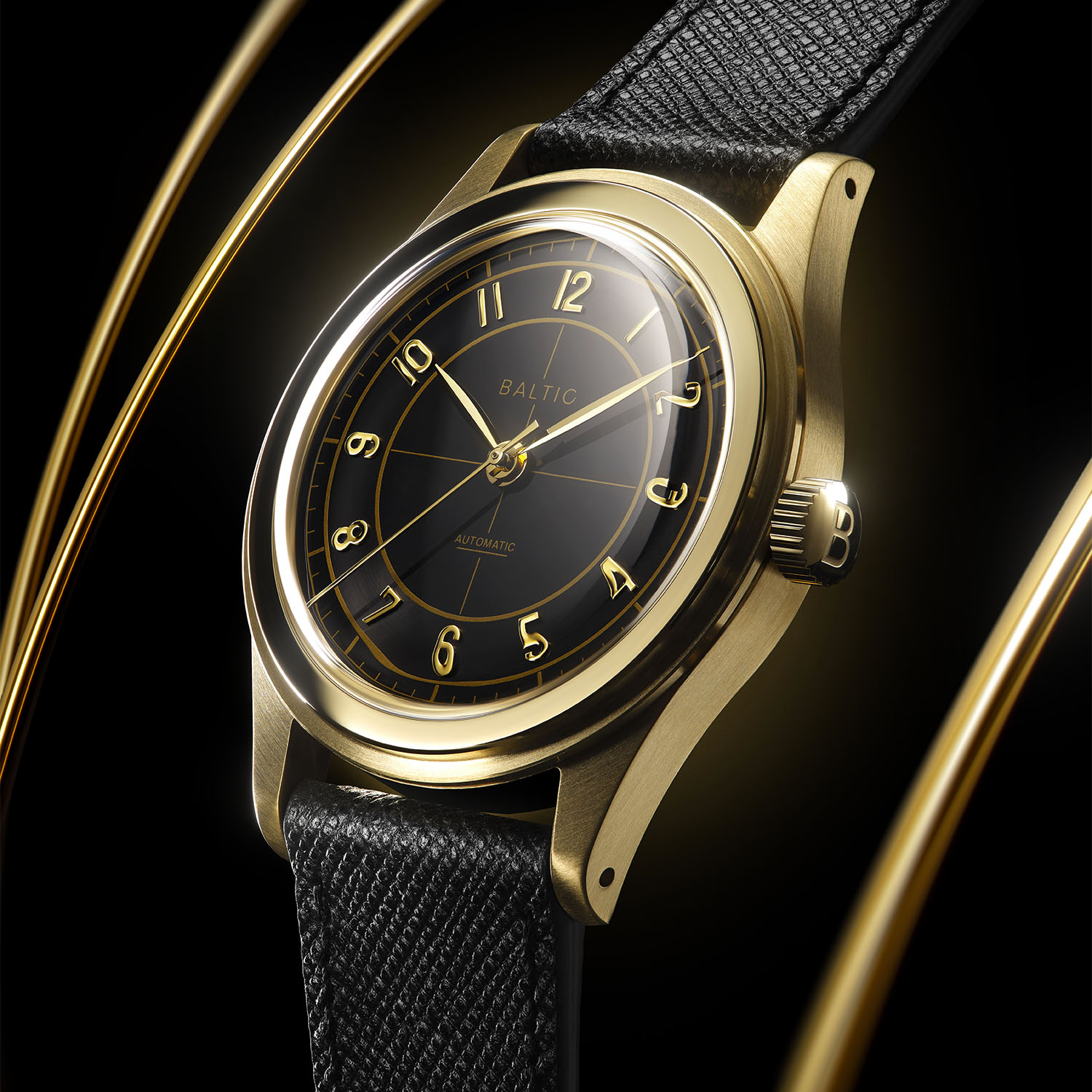 Baltic HMS 002 Gold PVD automatic - 1