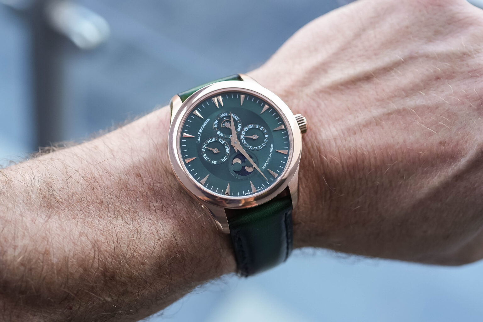 First Look: The Carl F Bucherer Manero Peripheral Perpetual Calendar