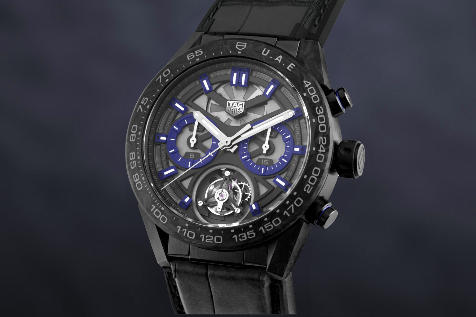 Introducing The TAG Heuer Carrera Tourbillon H02T Dubai Skyline