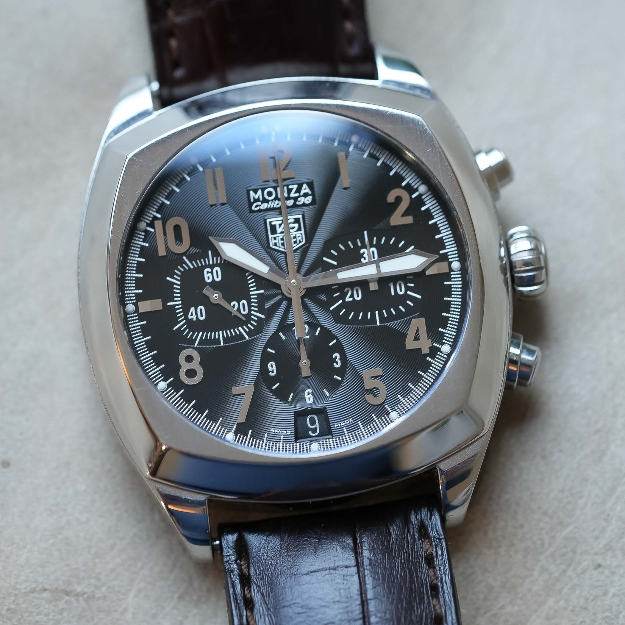Collector guide TAG Heuer Monza Calibre 36 El Primero Youngtimer Vintage watch - 10