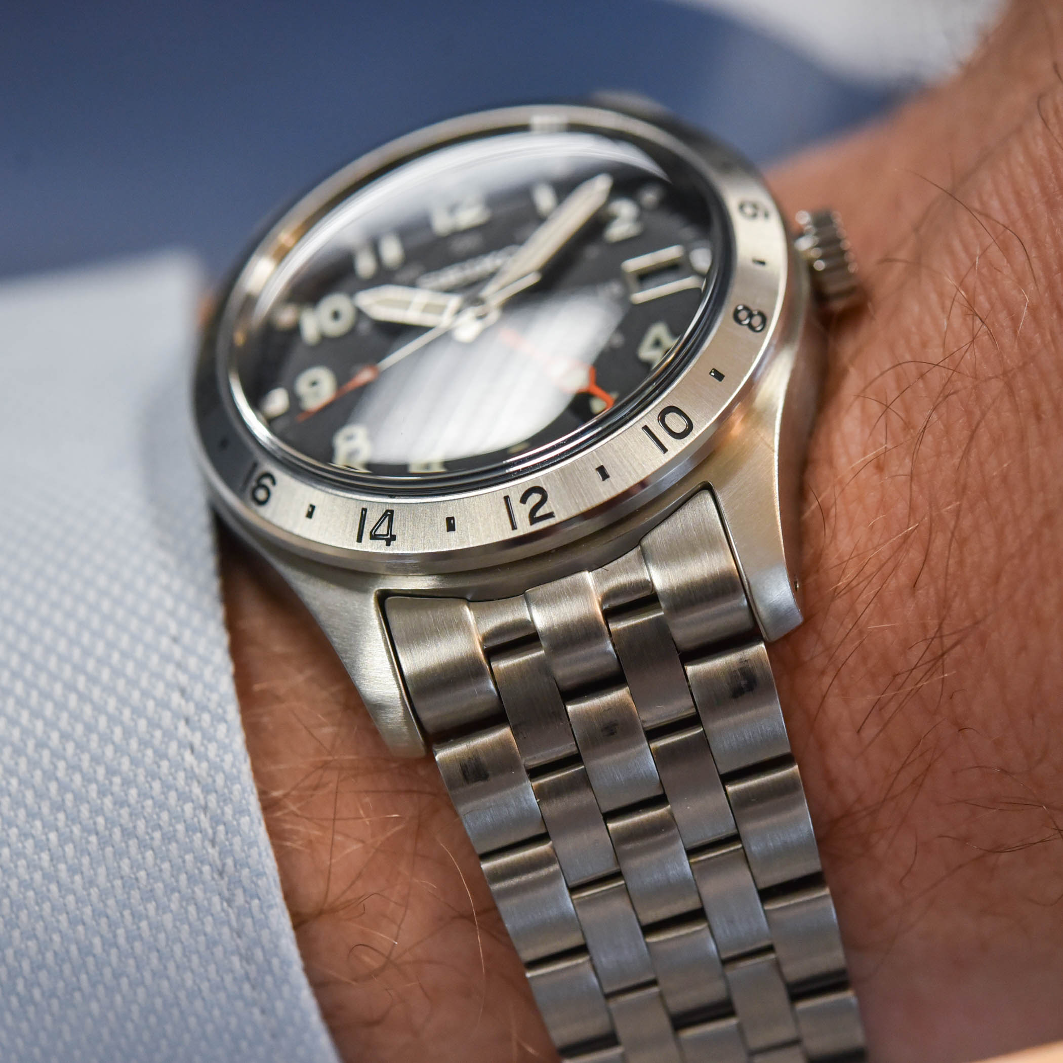 Seiko 5 Sports Field GMT SSK023 SSK025 Calibre 4R34 - hands-on first look - 7