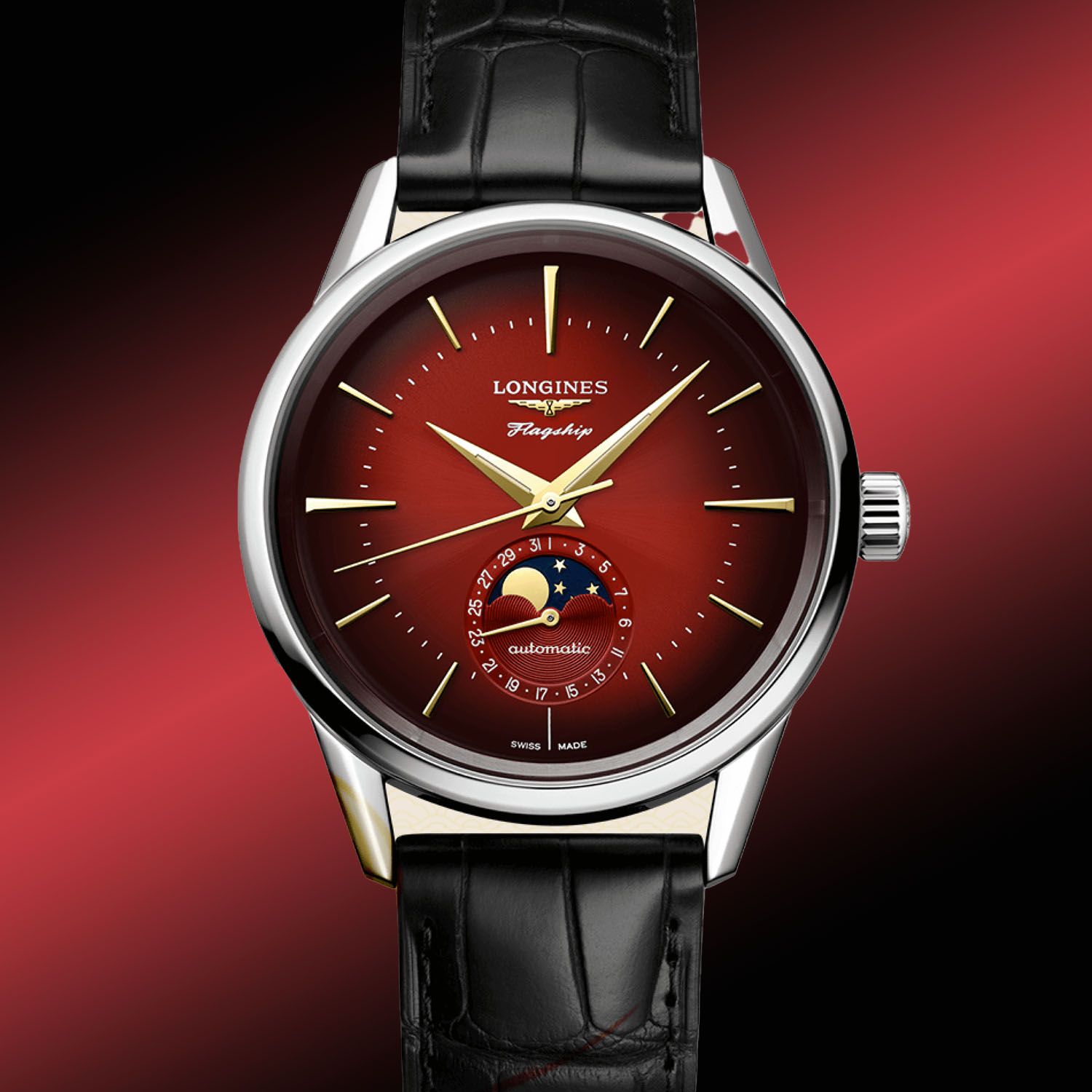 Longines Heritage Flagship Moonphase Year of the Dragon