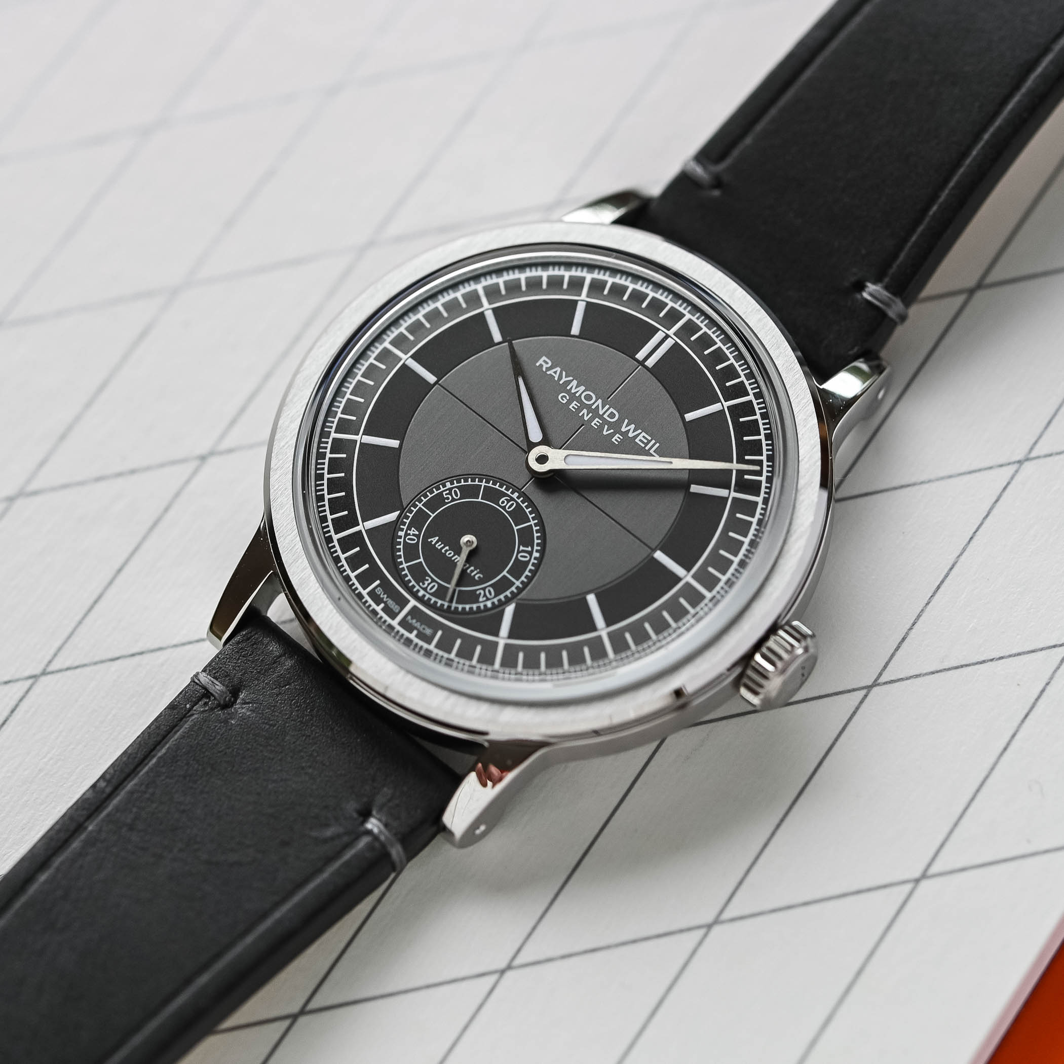 Raymond Weil Millesime Small Seconds 2930 Sector Dial - hands-on review - 8