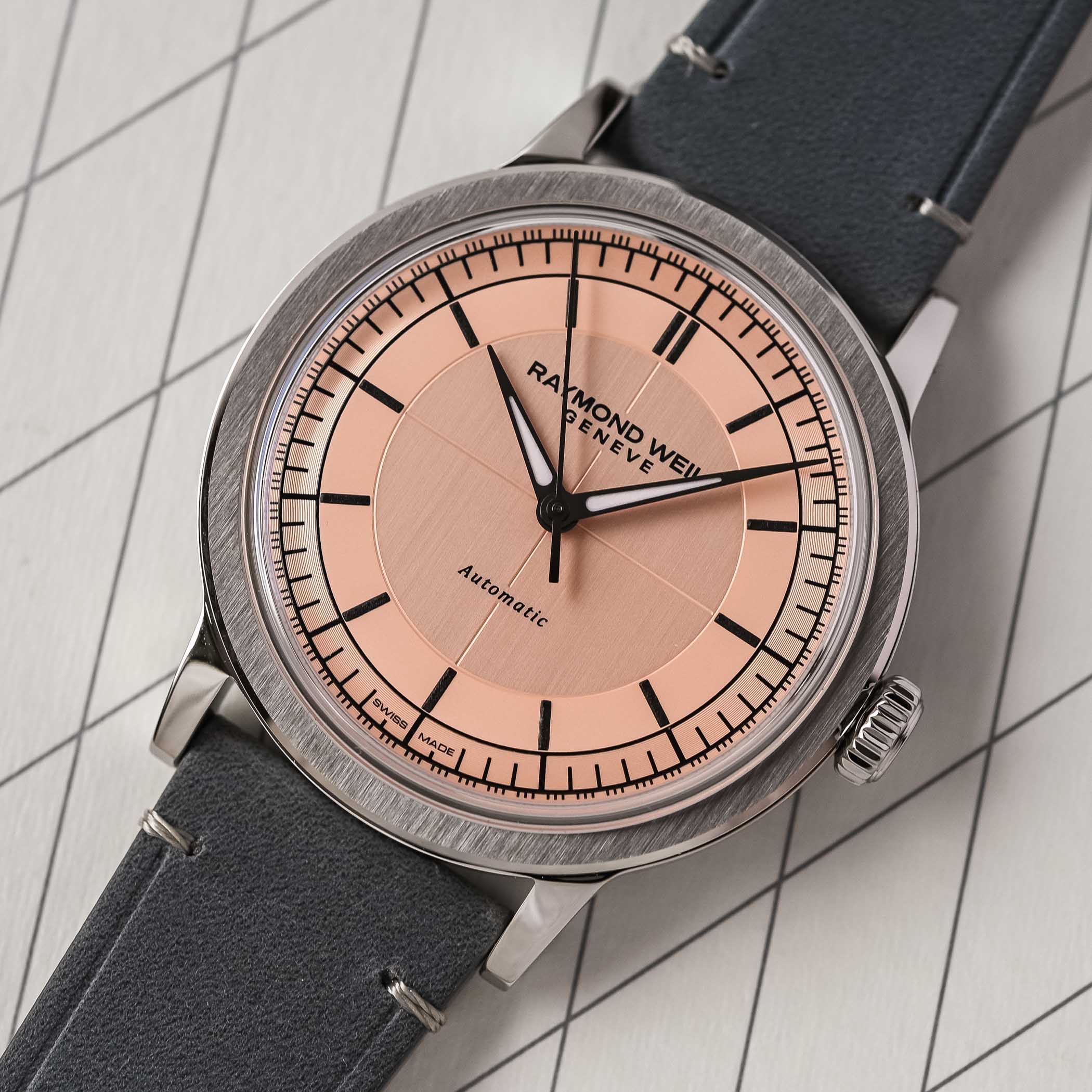 Raymond Weil Millesime Central Seconds sector dial - review - 10