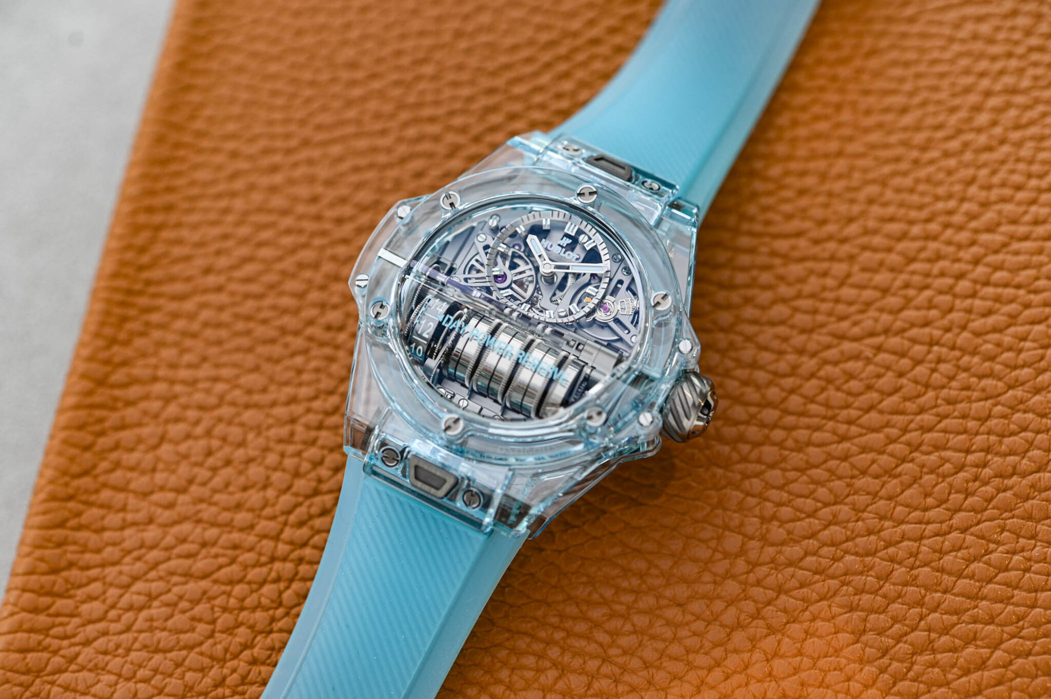 First Look: The Hublot Big Bang MP-11 Water Blue Sapphire