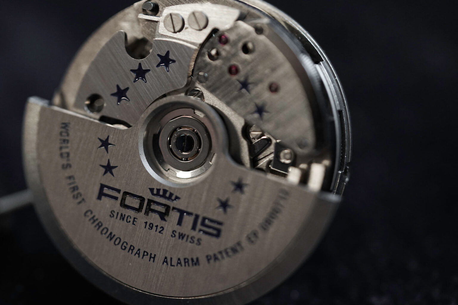 Véritable set d'aiguilles FORTIS bleu pour B-42 Flieger 636.10.12 / Valjoux 7750