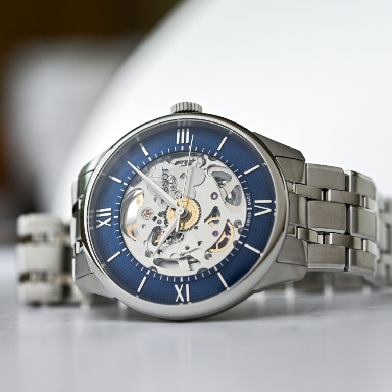 Tissot Chemin Des Tourelles Powermatic 80 Silver Dial Silver Steel Strap Watch for Men - T139.407.11.038.00