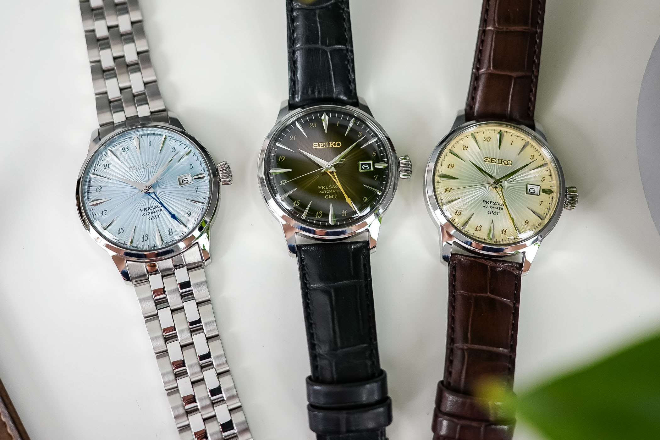 Seiko Presage Cocktail GMT SSK037 SSK039 SSK041