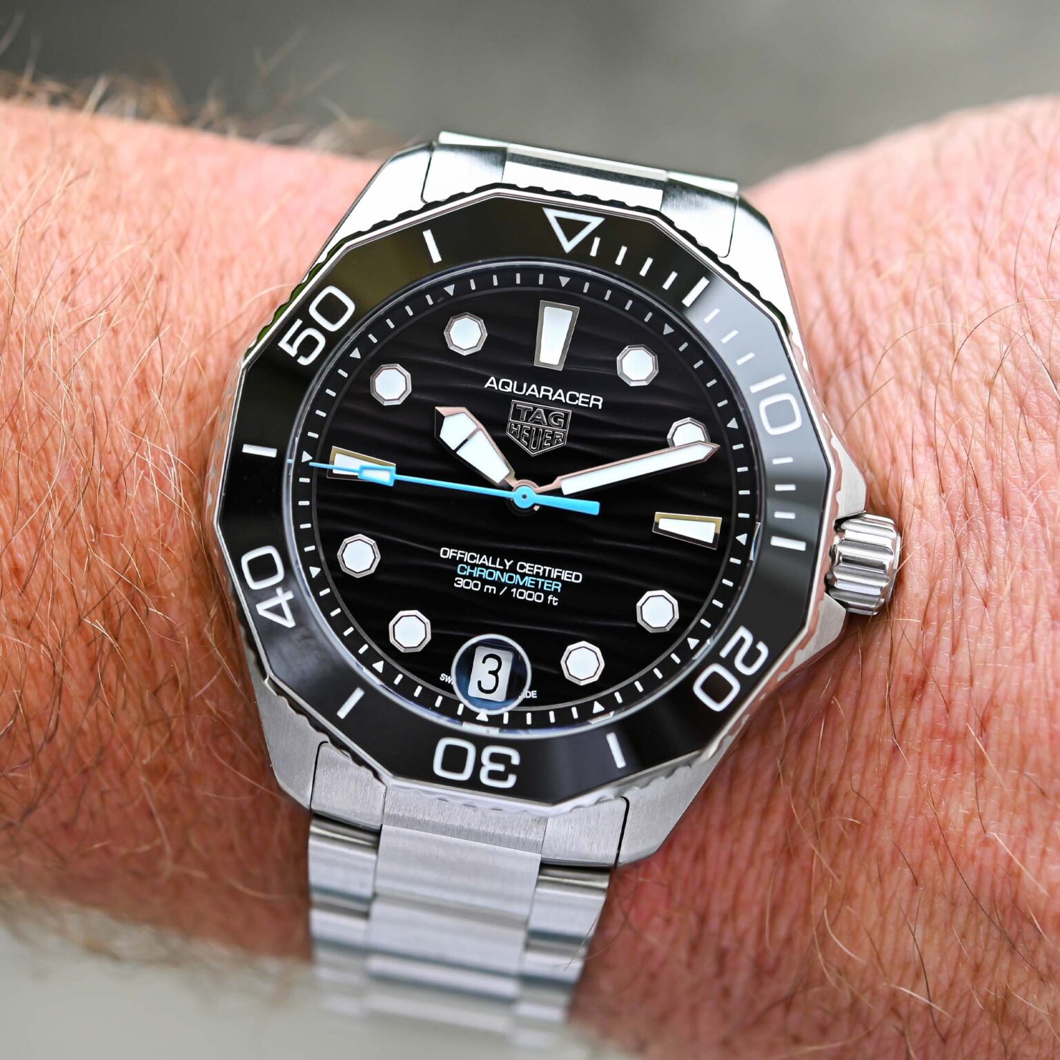 Hands-On: The Revised TAG Heuer Aquaracer Professional 300 Date