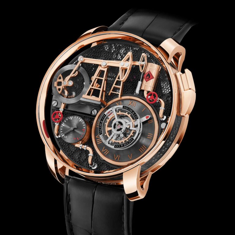 Jacob Oil Riggs Introducing: The Updated Jacob & Co Oil Pump Tourbillon