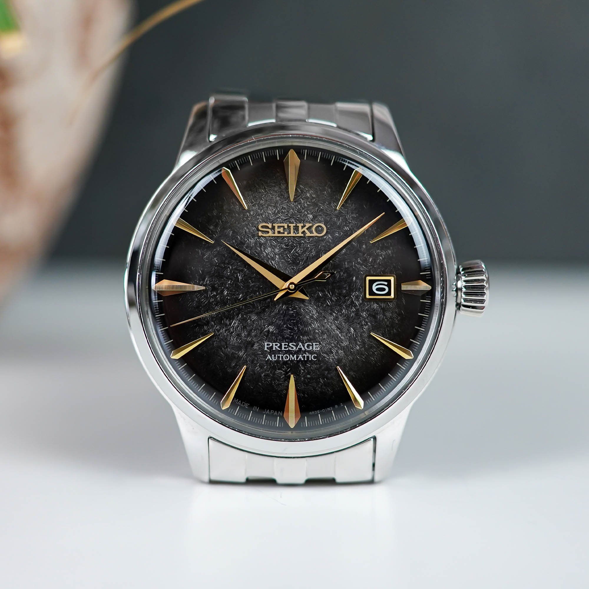 Seiko Presage Cocktail Time Star Bar Night-time Tokyo SRPK93 SRE015 - review - 3