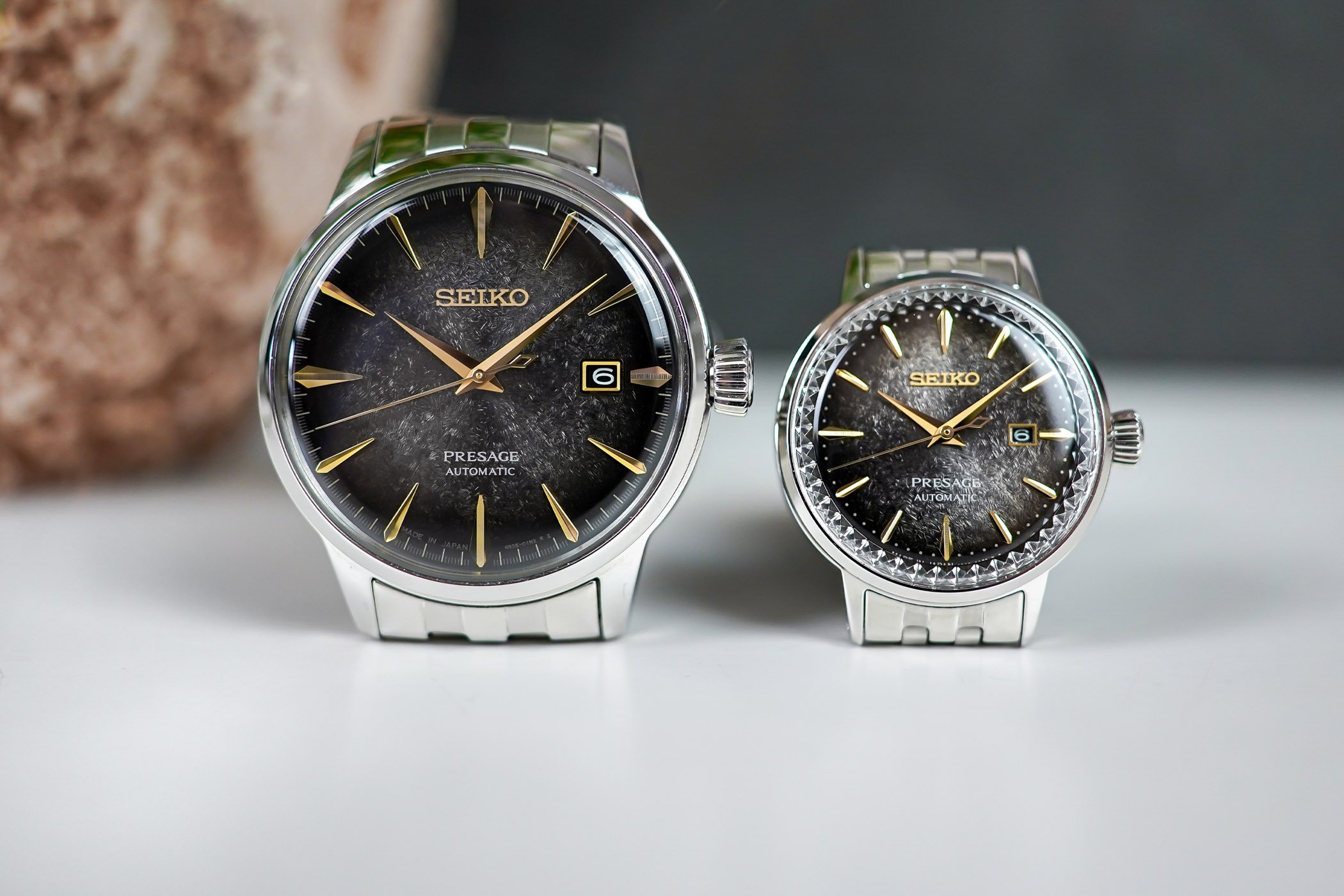 First Look The new Night time Tokyo Editions of the Seiko Presage Cocktail Time