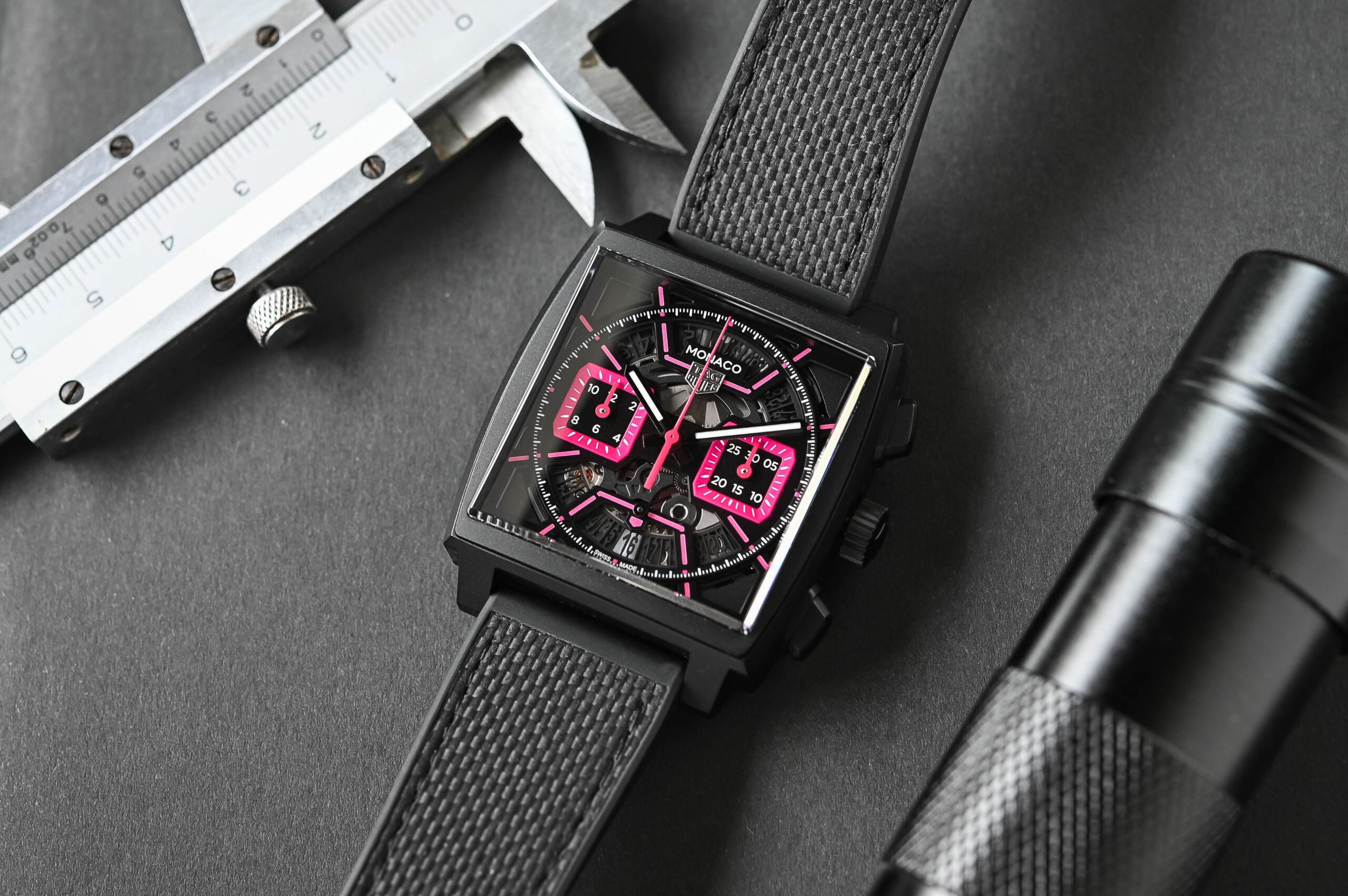 TAG Heuer Monaco Chronograph Skeleton PINK