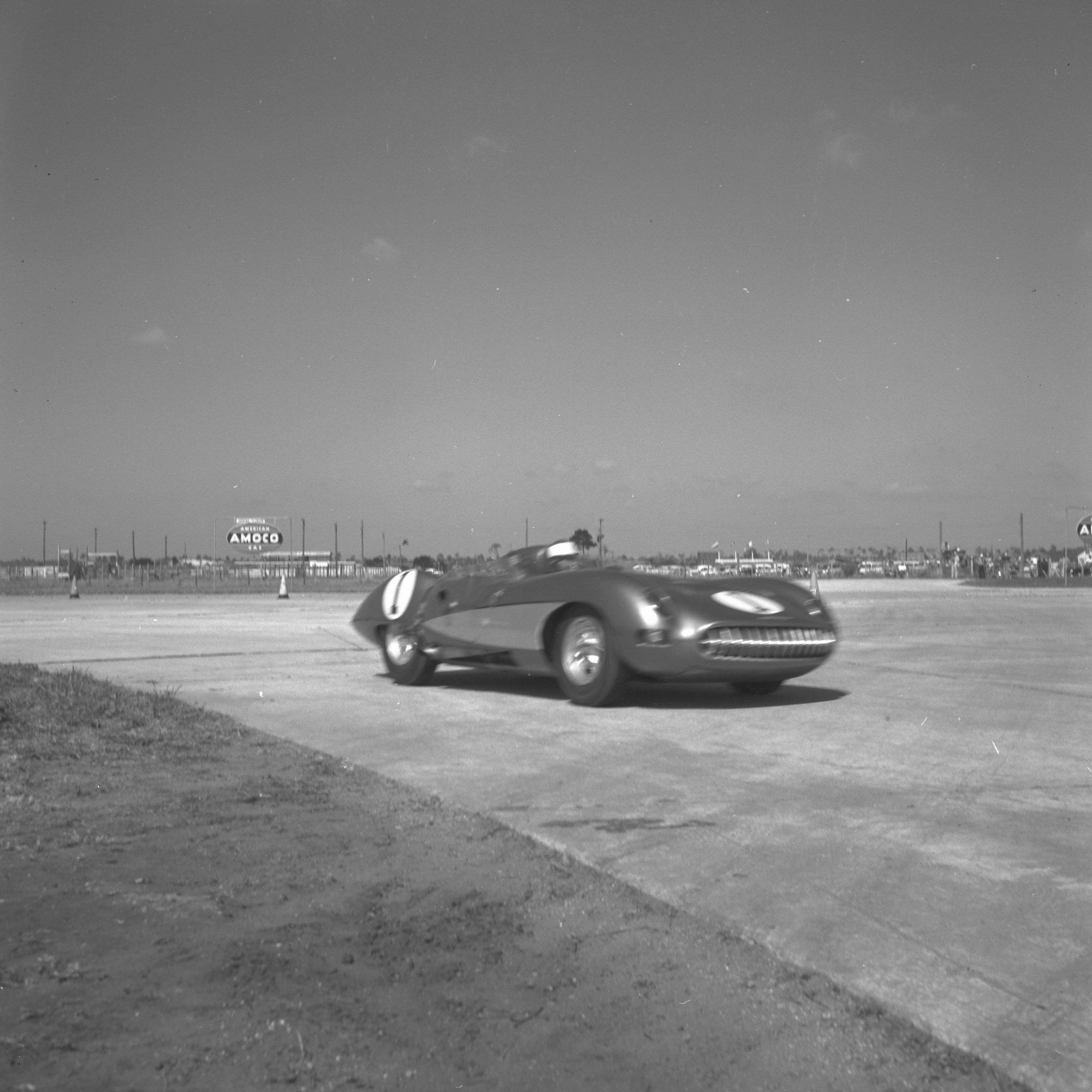 The Chevrolet Corvette SS at the 1957 12 Hours of Sebring.