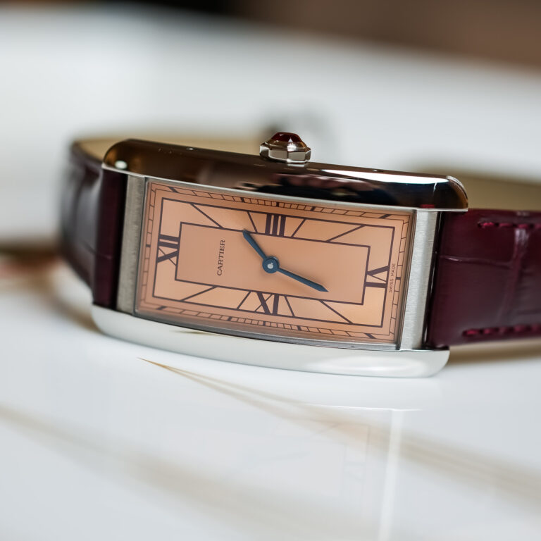 Chronographe Vintage Art Déco - Cadran Saumon - Mécanique - Occasion - Pour Homme
