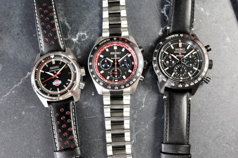 First Look: The Cool Datsun-Themed Seiko Prospex Speedtimer